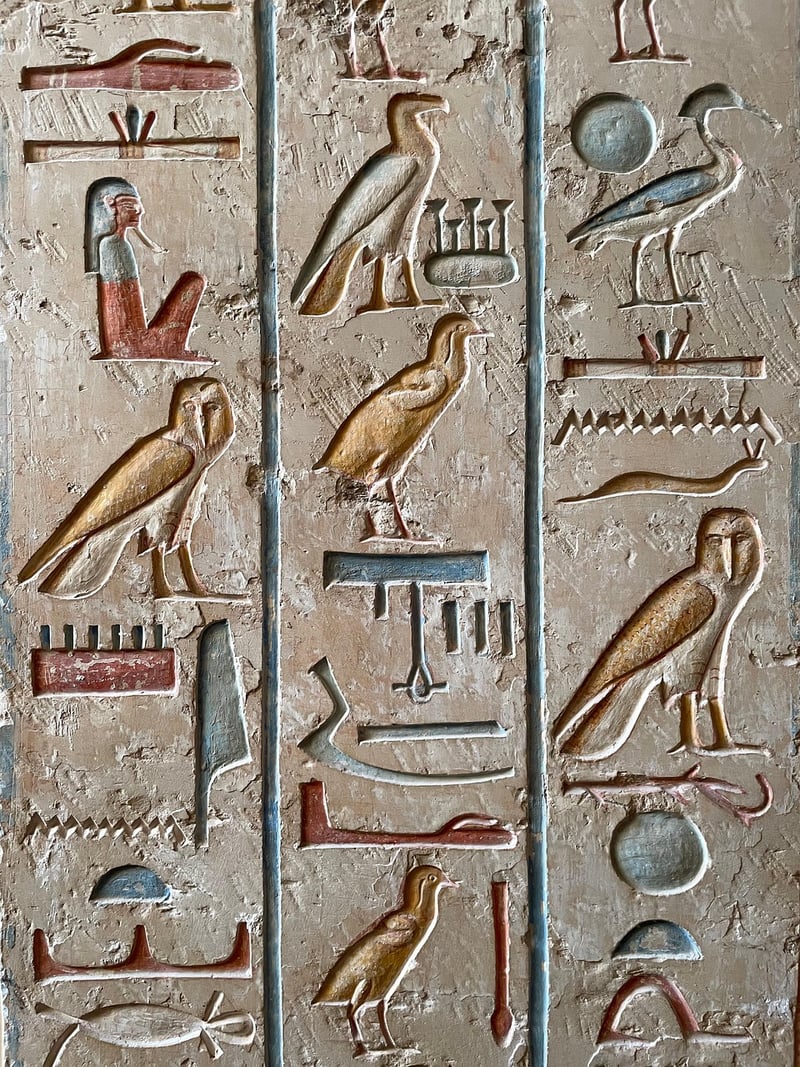 Egyptian Hieroglyphics